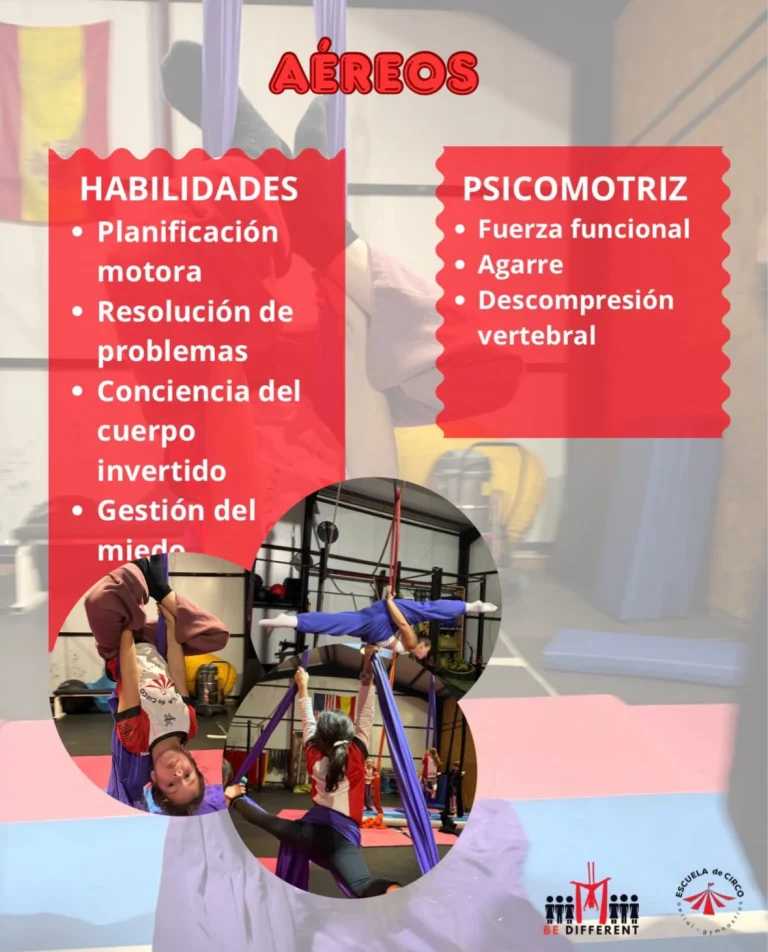 Instagram post from escuela_de_circo_brunete. This post is in position 5.