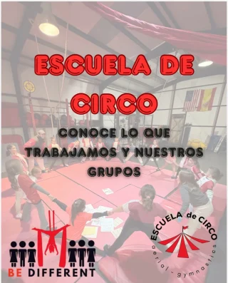 Instagram post from escuela_de_circo_brunete. This post is in position 8.