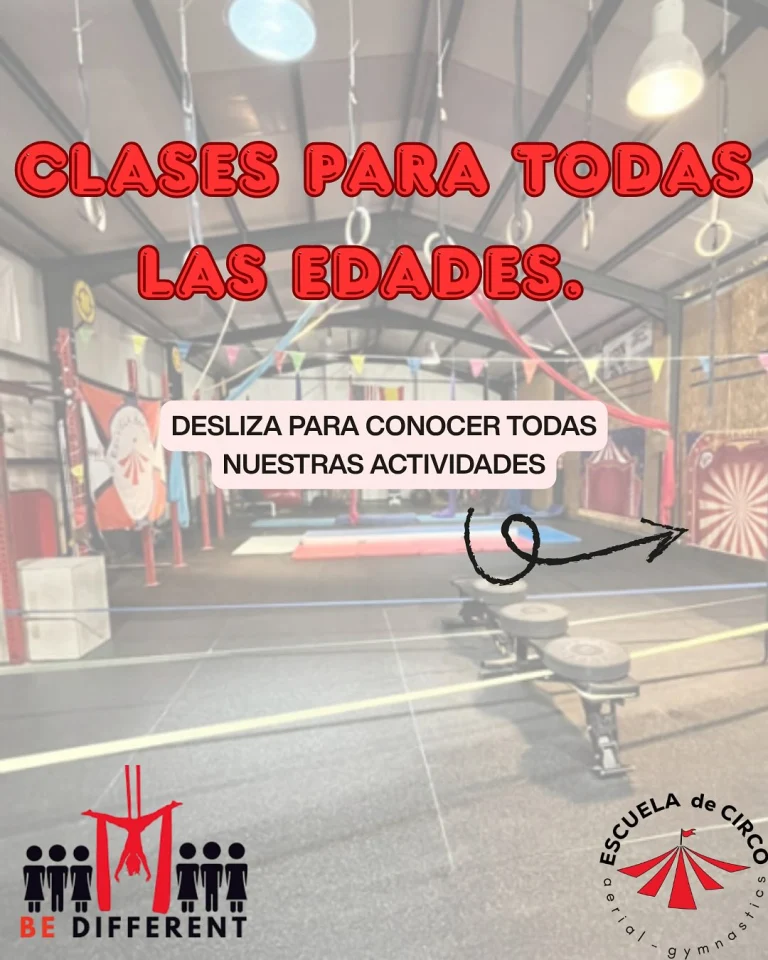 Instagram post from escuela_de_circo_brunete. This post is in position 0.