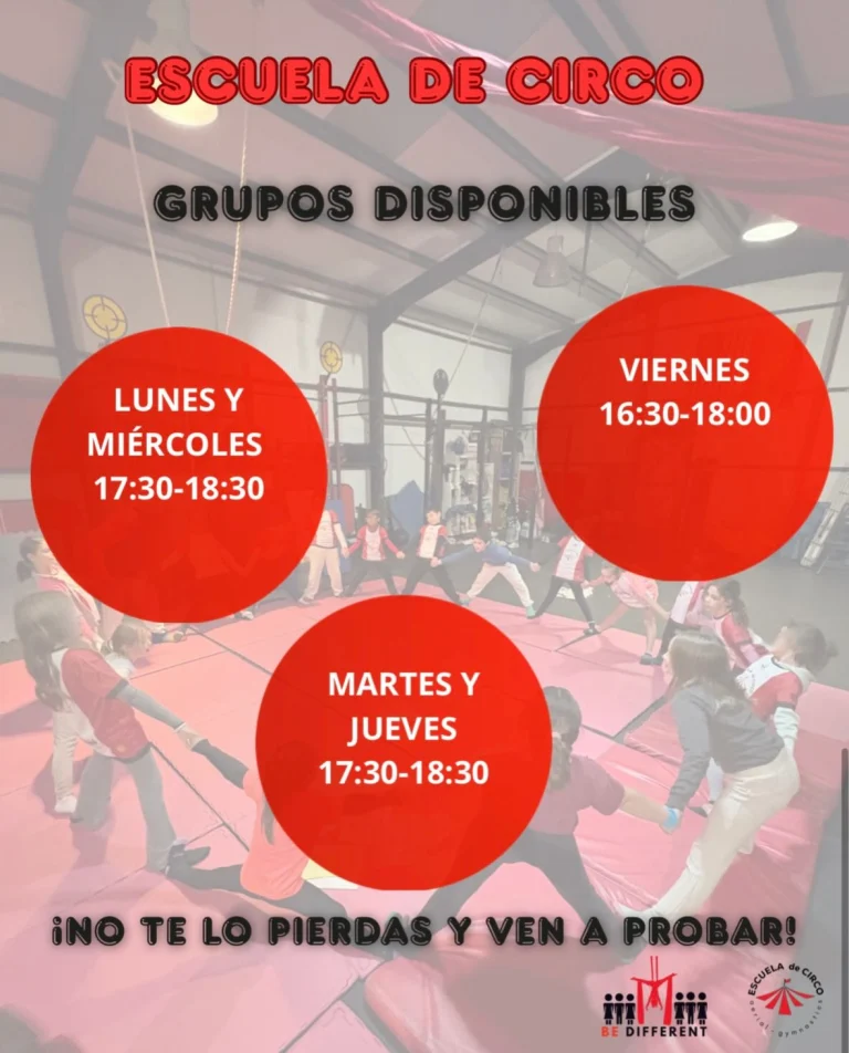 Instagram post from escuela_de_circo_brunete. This post is in position 6.