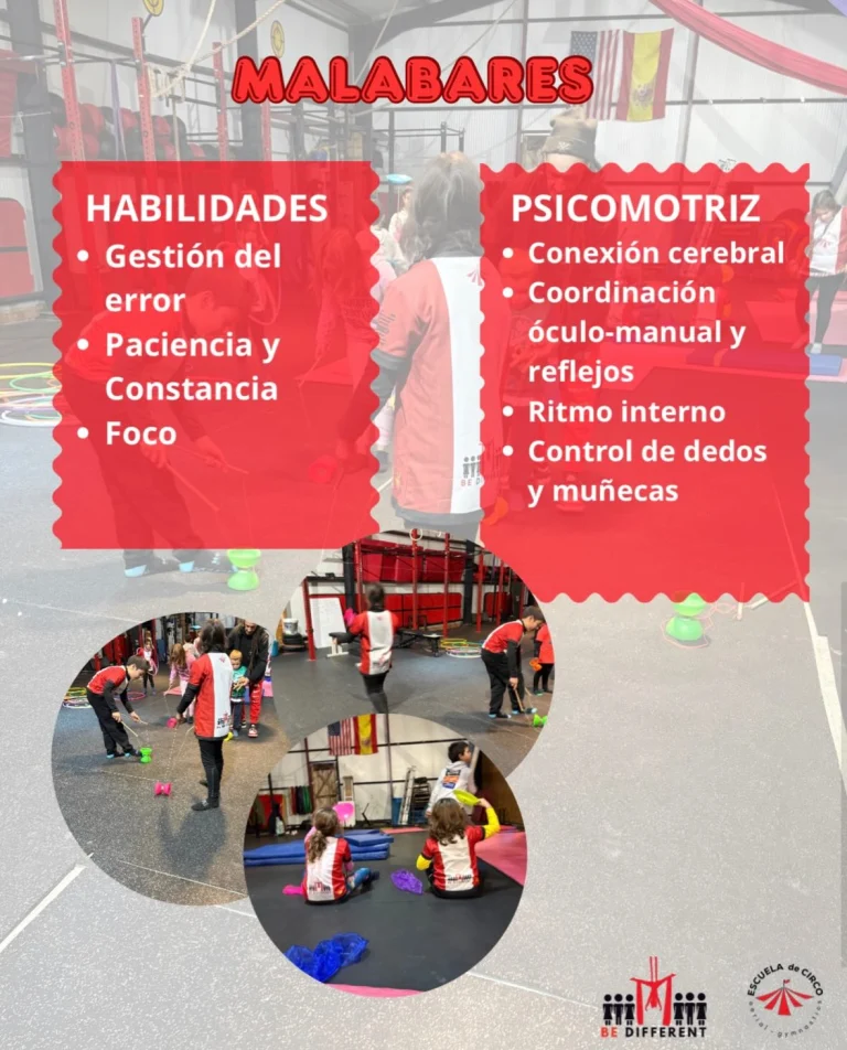 Instagram post from escuela_de_circo_brunete. This post is in position 4.